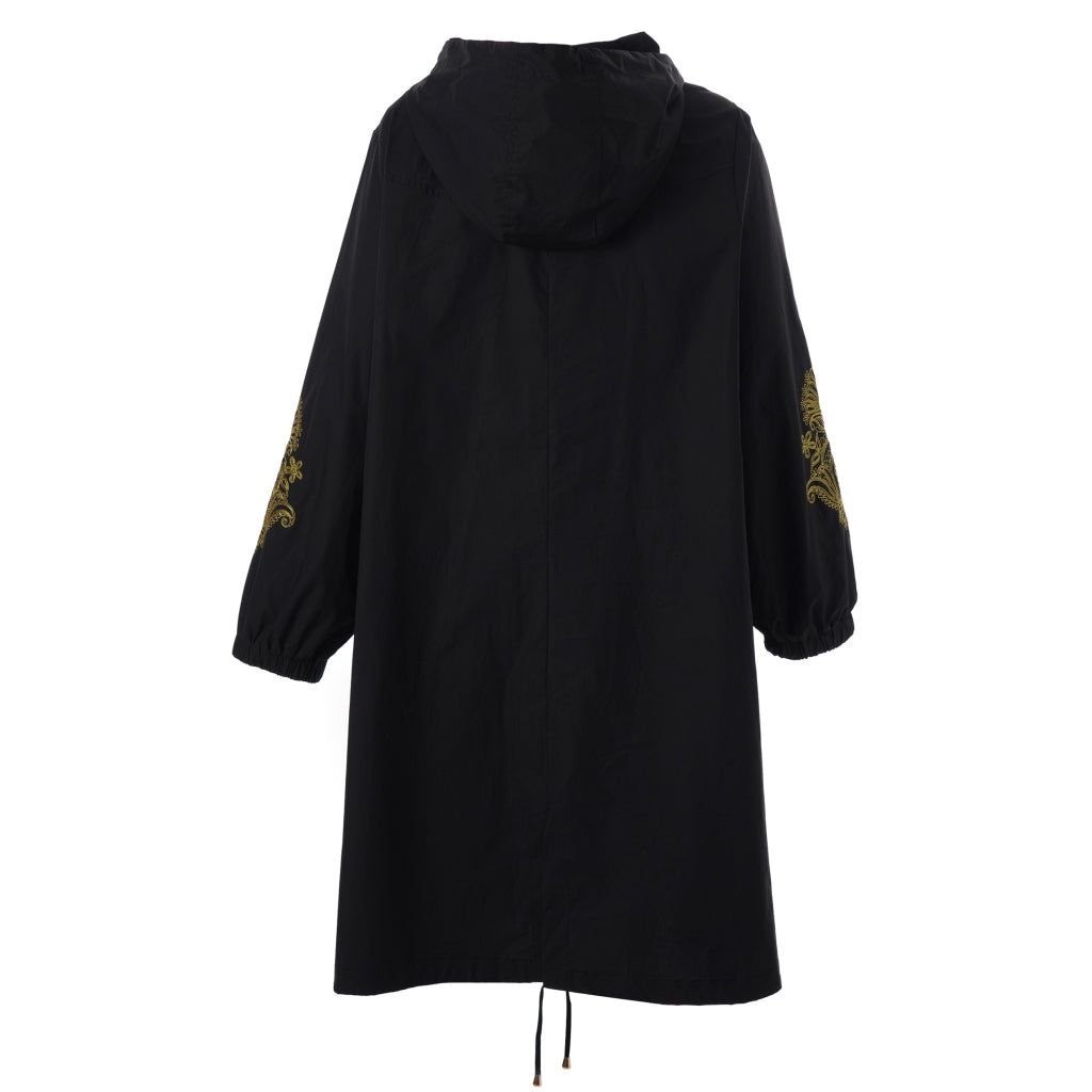 Gozzip Woman GBeate a-shaped coat Coat Black