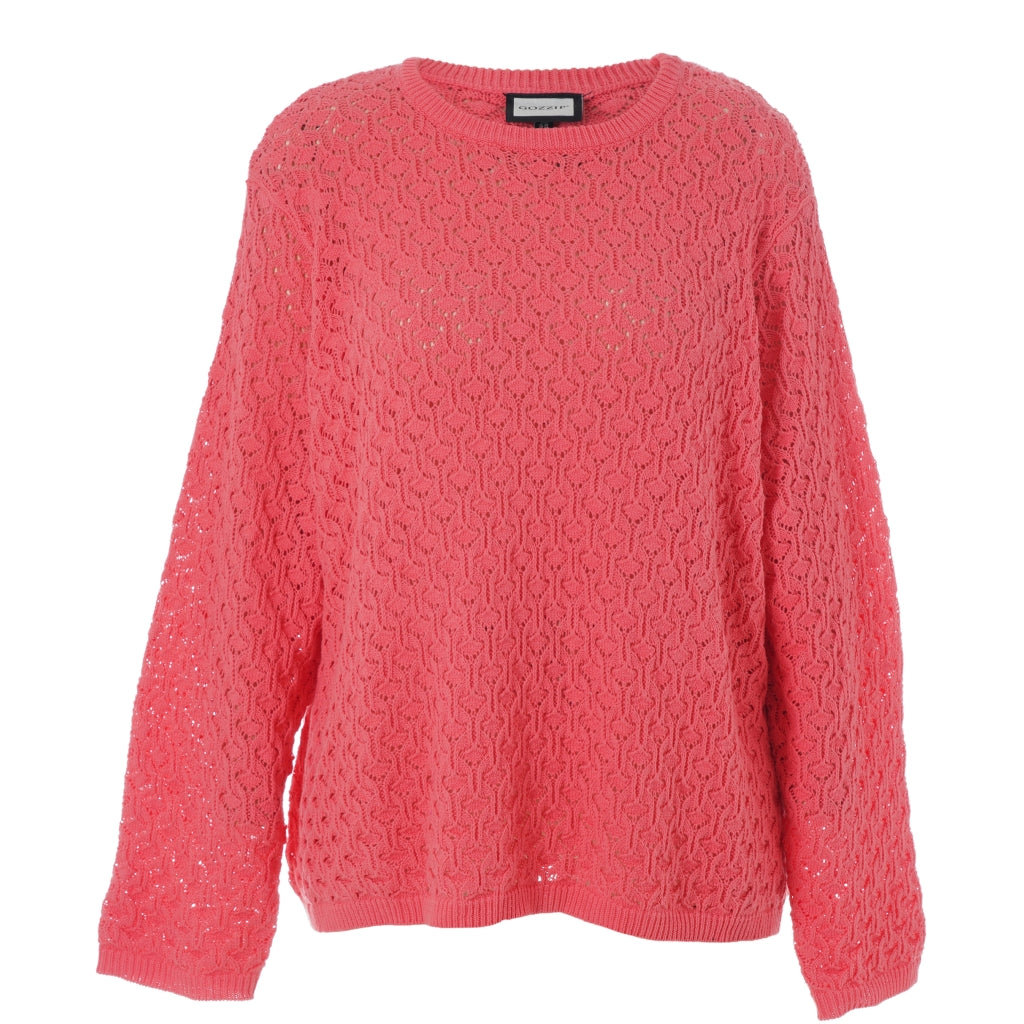 Gozzip Woman GBerrit Sweater Sweat Blouse Coral
