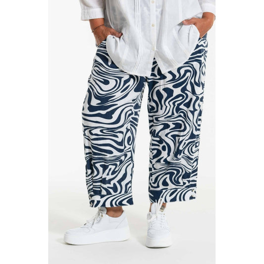 Gozzip Woman GBriddie Pants Pants White/Blue