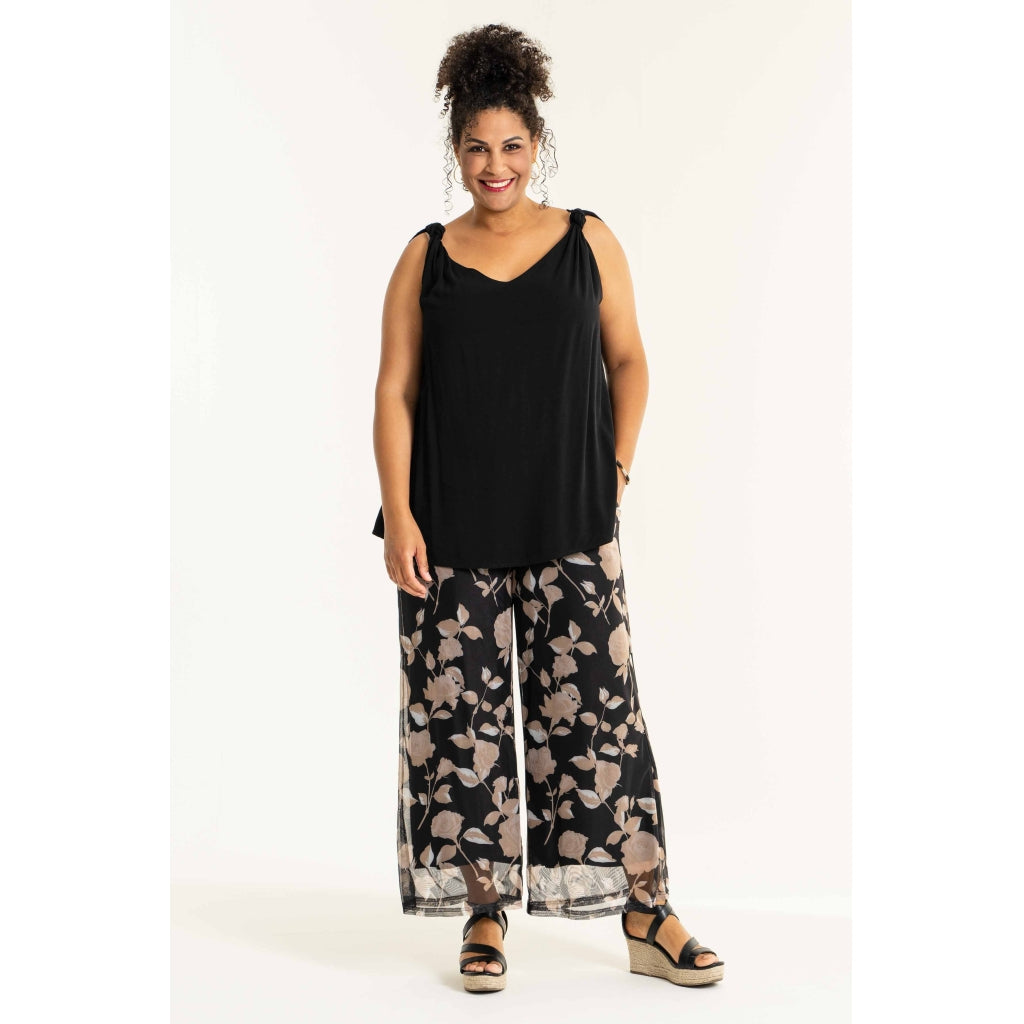 Studio Ady Top - FLERE FARVER Top Black