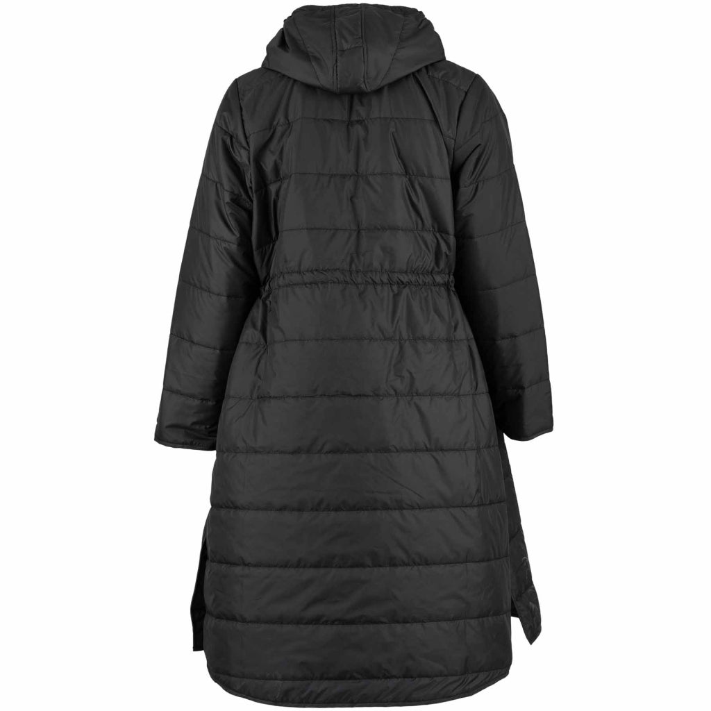 Gozzip Woman Belma Quilted Coat Coat Black