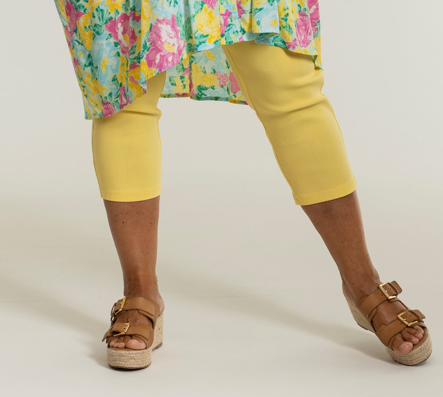 Gozzip Woman Clara 7/8 Leggings - FLERE FARVER 7/8 leggings Lemon