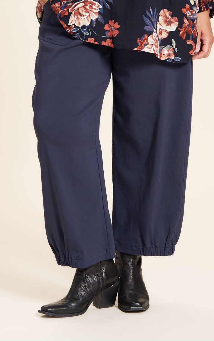 Gozzip Woman Clara Baggy pants Pants 43 Navy