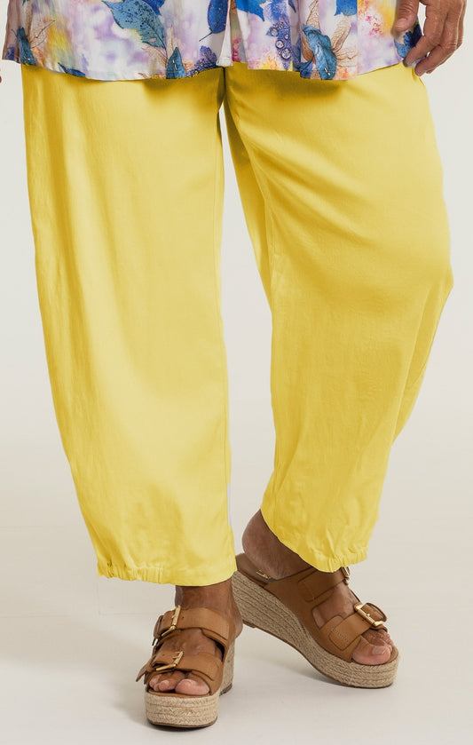 Gozzip Woman Clara Baggy pants Pants 87 Lemon