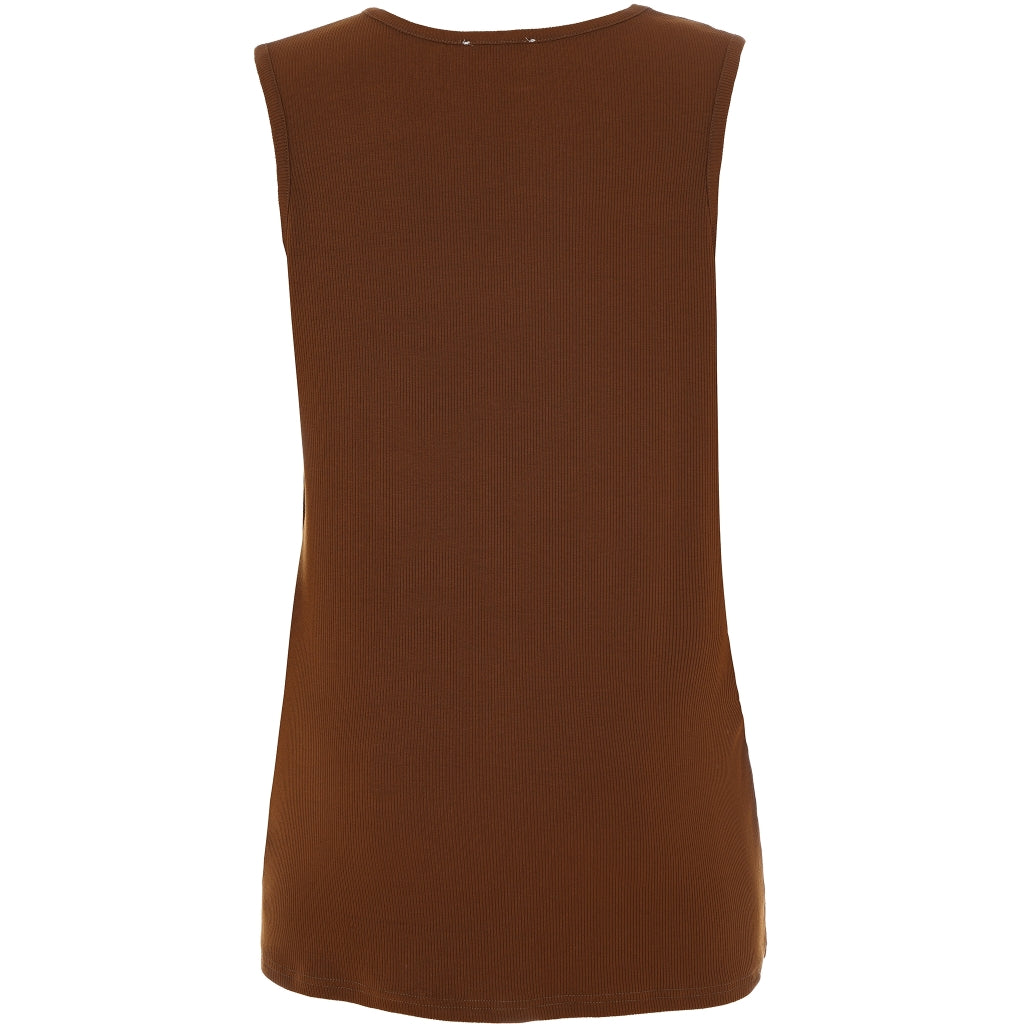 Studio Edit rib top Top Brown