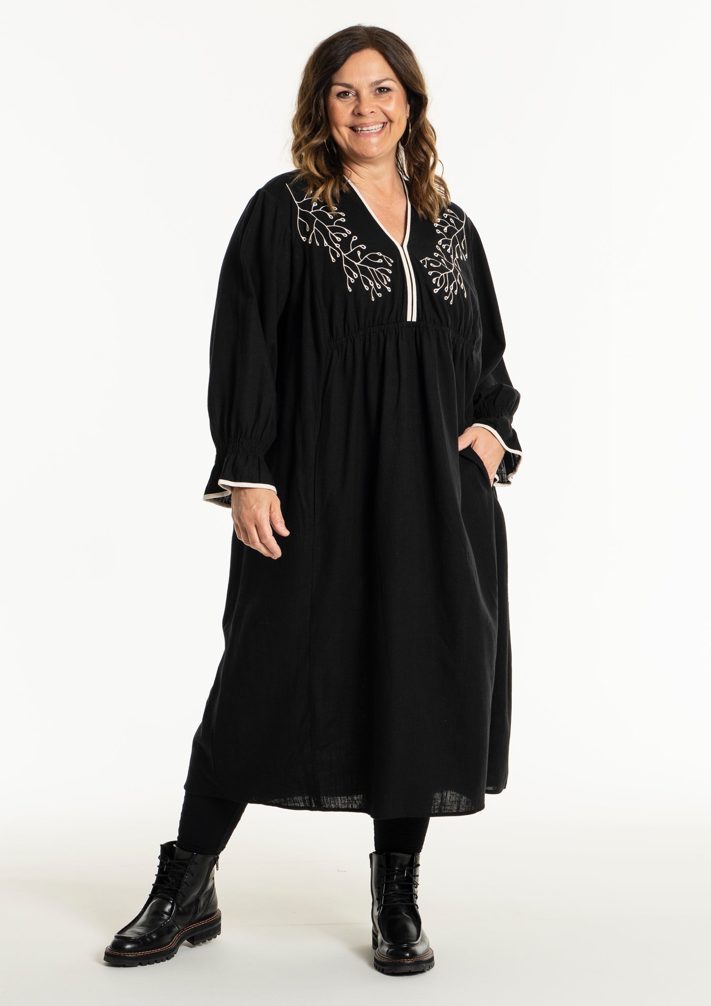 Gozzip Woman GAnna-Lis Dress Dress Black