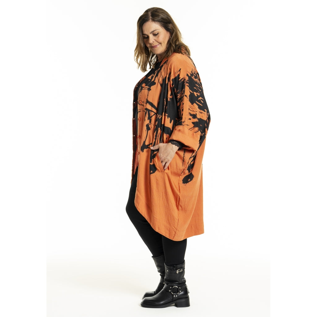 Gozzip Woman GAnne-Line Oversize Jacket Jacket Apricot