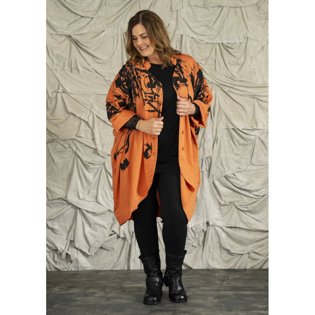 Gozzip Woman GAnne-Line Oversize Jacket Jacket Apricot