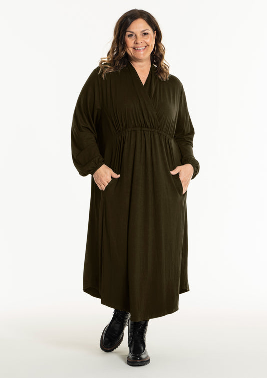 Gozzip Woman GAsali Dress Dress 63 Olive