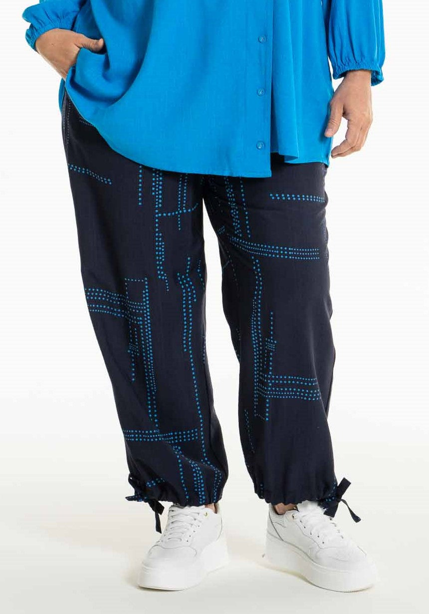 Gozzip Woman GAugusta Pants Pants Navy/Indigo