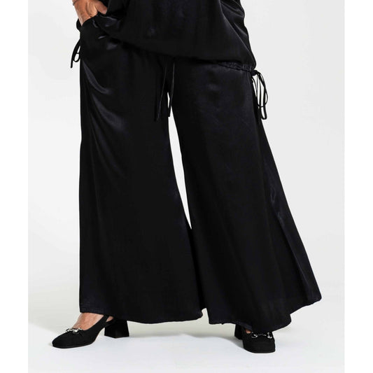 Gozzip Woman GBerethe Wide Pants Pants Black