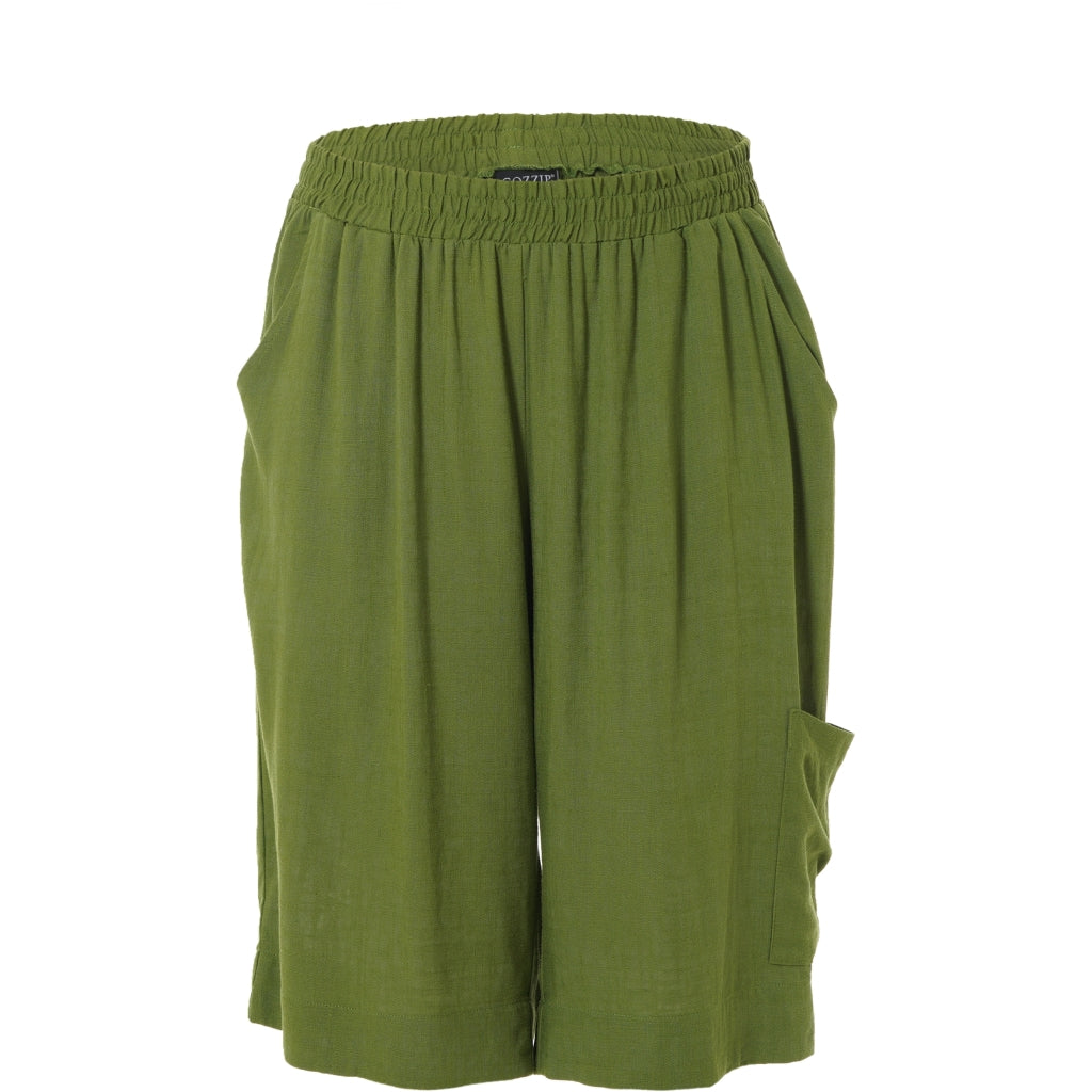 Gozzip Woman GDunga Long shorts Shorts Summer olive