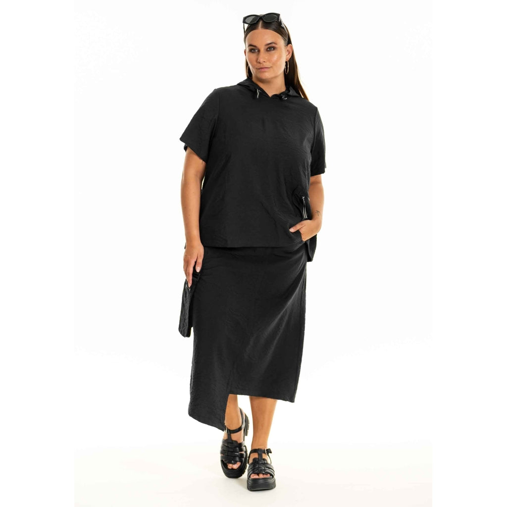 Gozzip Woman GEleana Skirt Skirt Black