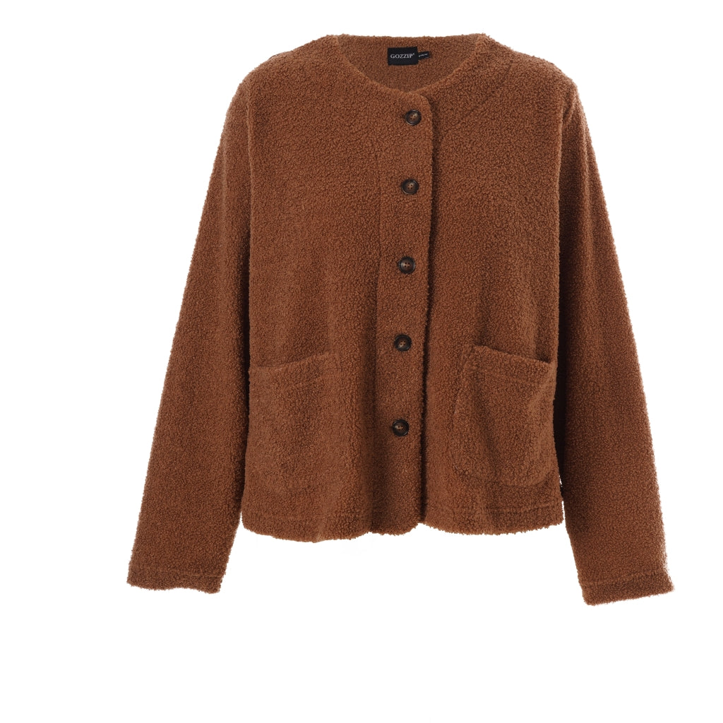 Gozzip Woman GGritt Cardigan Cardigan Camel