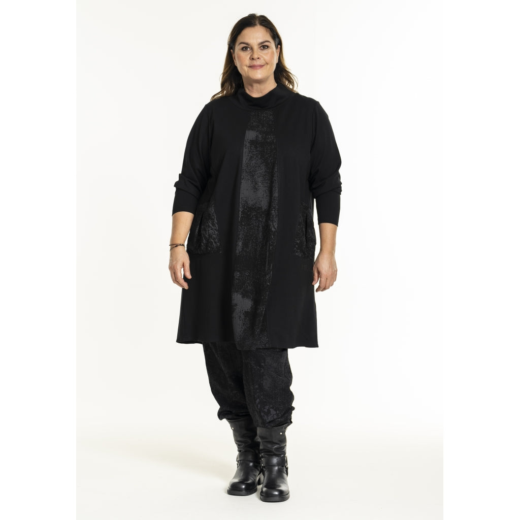 Gozzip Woman GHanadi Tunic Tunic Black