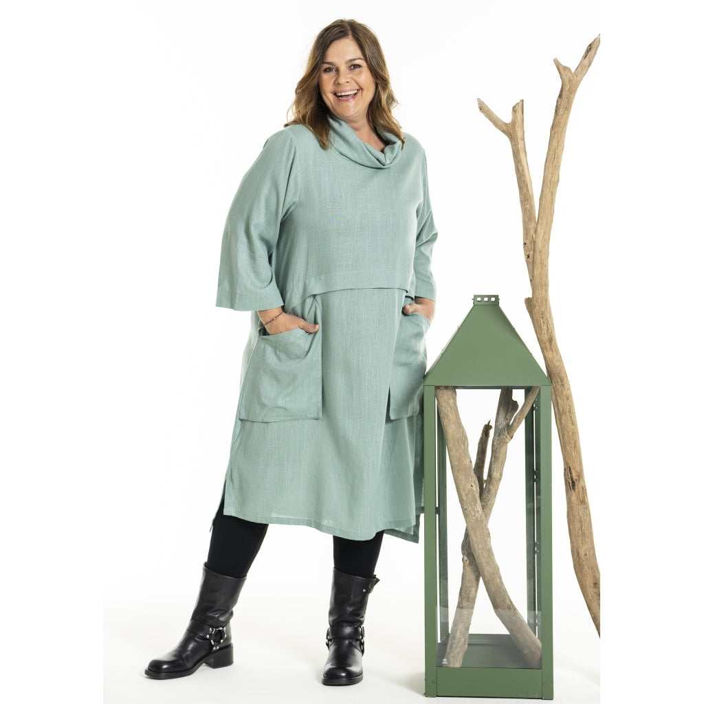 Gozzip Woman GHeddi Dress Dress Green