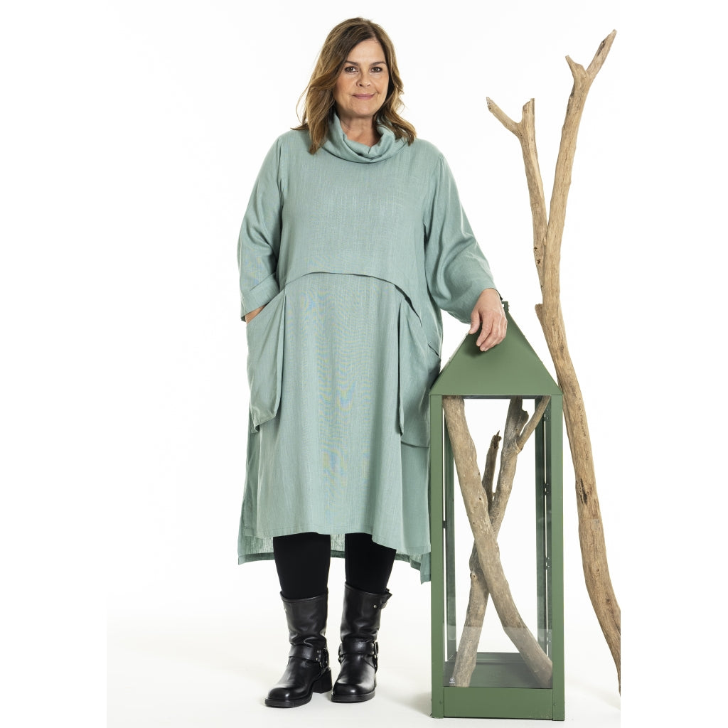 Gozzip Woman GHeddi Dress Dress Green