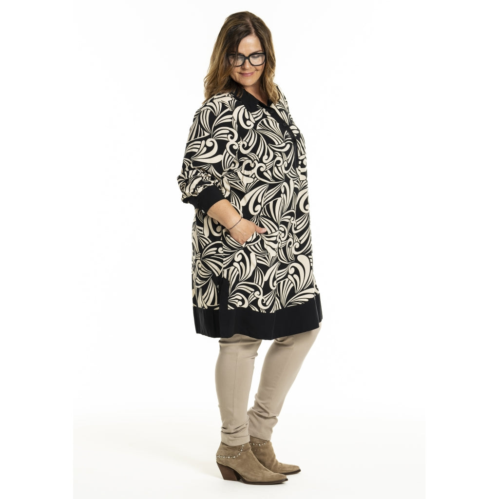 Gozzip Woman GIda-Marie Tunic Tunic Black/Offwhite