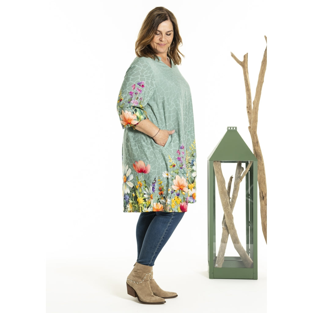 Gozzip Woman GIly Tunic Tunic Green