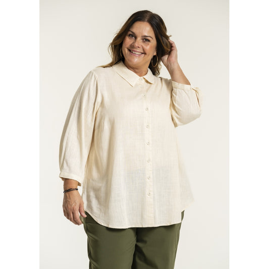 Gozzip Woman GKarina Shirt Shirt Off-White