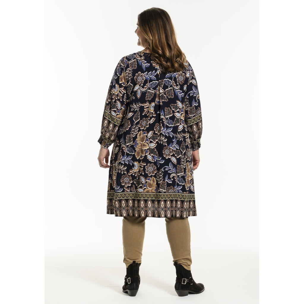 Gozzip Woman GMeta Tunic Tunic Border print