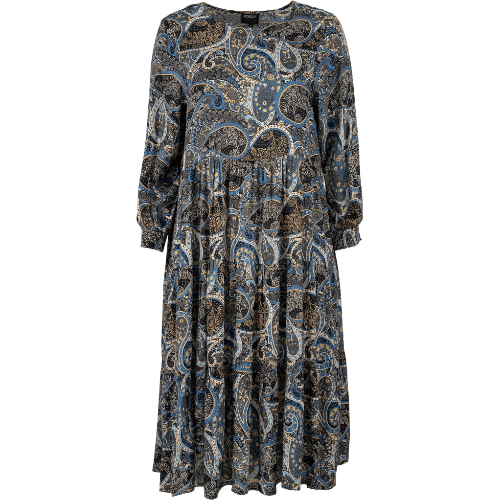 Gozzip Woman GSussie Long Dress Long Dress Paisley print