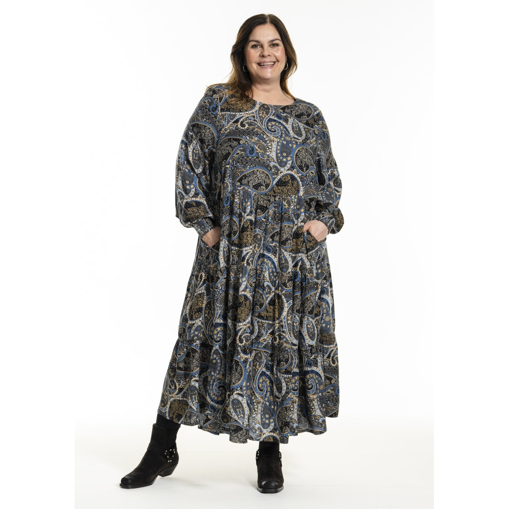 Gozzip Woman GSussie Long Dress Long Dress Paisley print