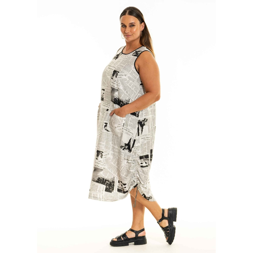 Gozzip Woman Gellida Dress Dress Printed