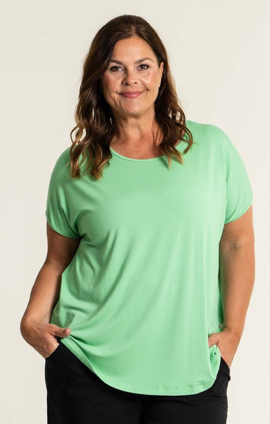 Gozzip Woman Gitte T-shirt T-Shirt Absinthe Green