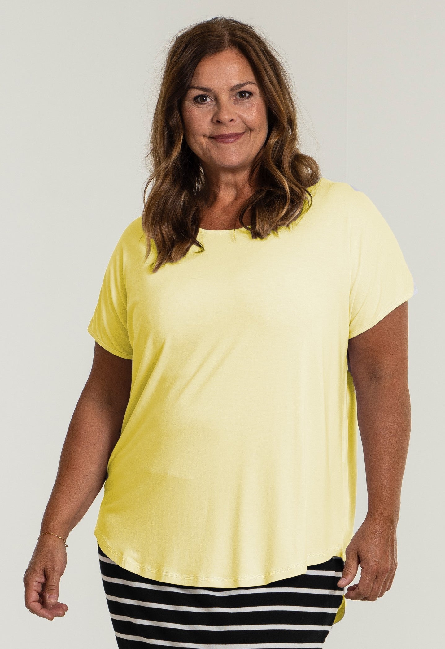 Gozzip Woman Gitte T-shirt T-Shirt Lemon