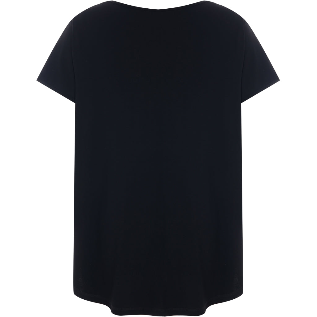 Gozzip Woman Gitte T-shirt with print T-Shirt Black