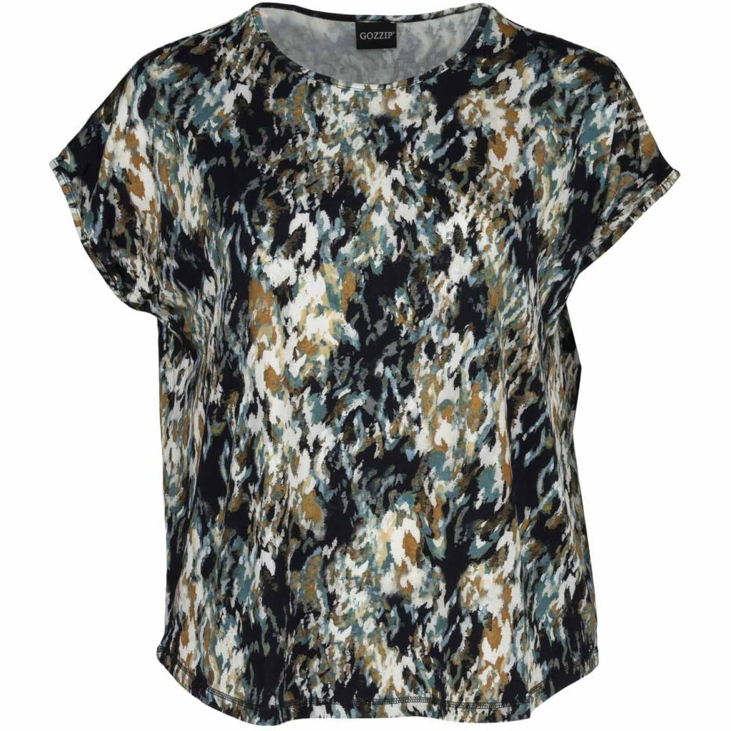 Gozzip Woman Gitte T-shirt with print T-Shirt Multi Colour