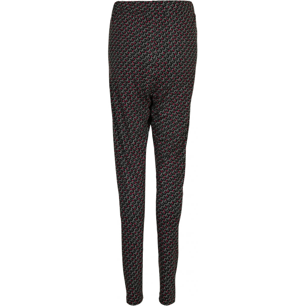 Studio Irene Leggings Leggings Black with red dots