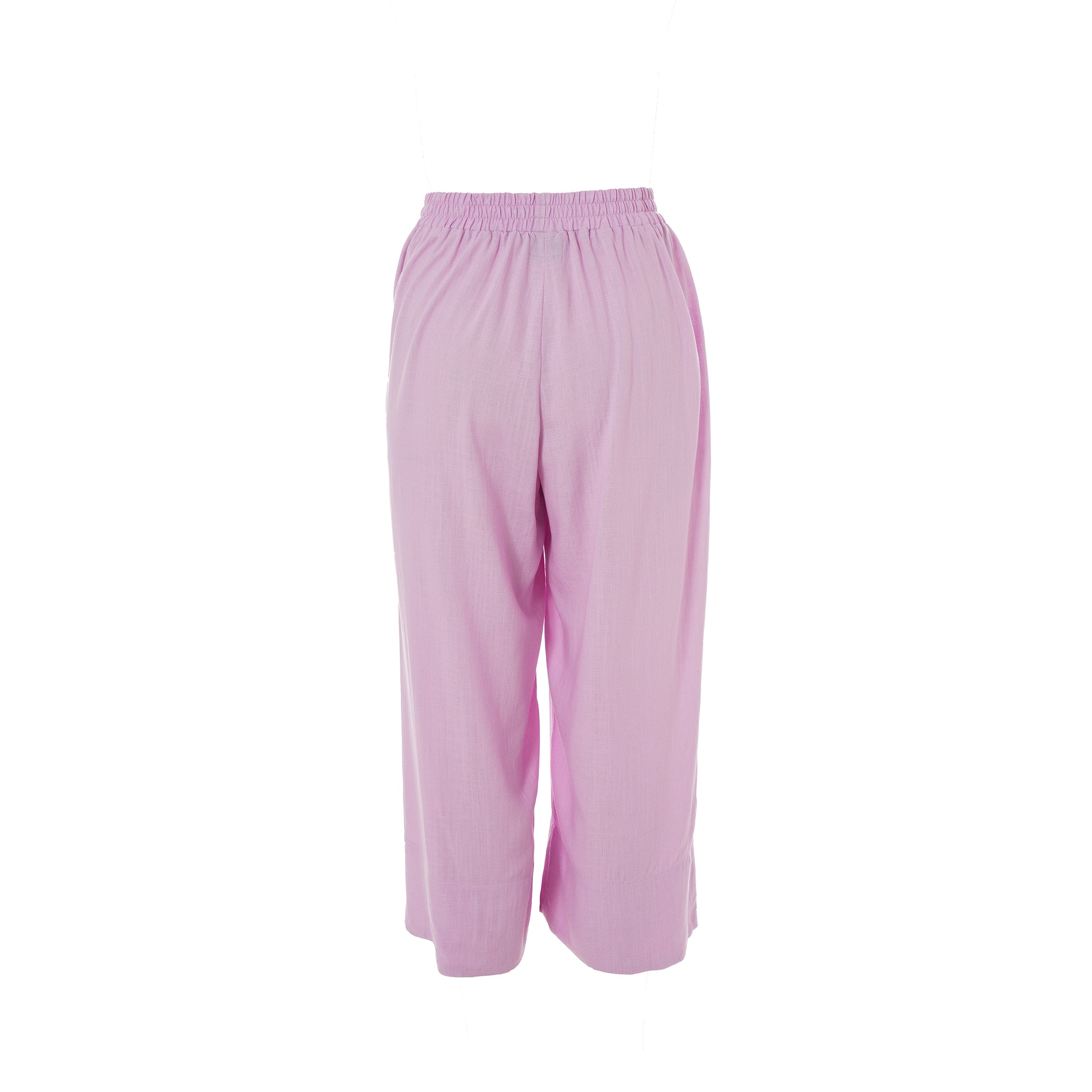 Gozzip Woman Karina Loose 3/4 pants - FLERE FARVER 3/4 Loose Pant Pink Lavendel