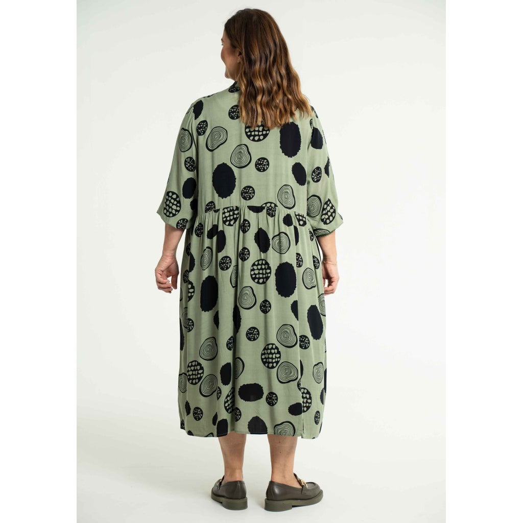 Gozzip Woman Kia Dress Dress Dusty Green