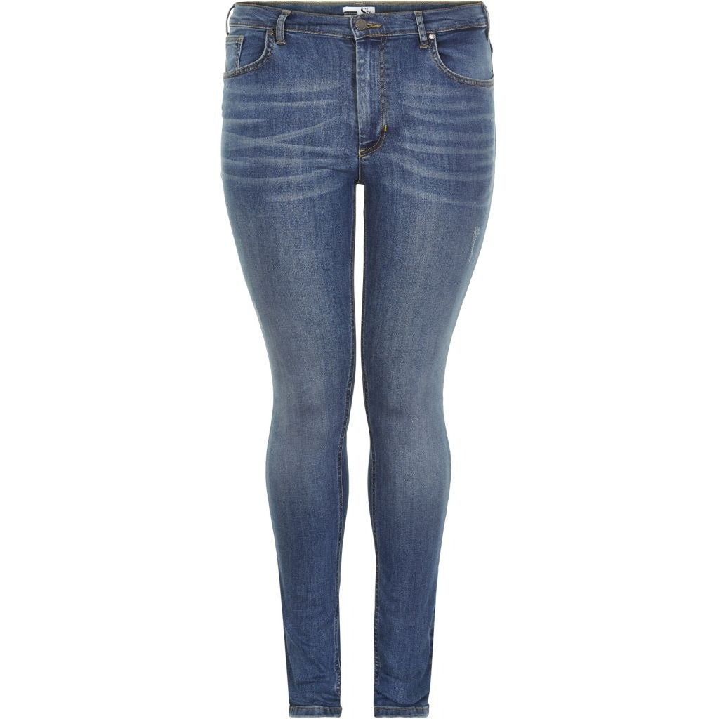 Studio Lys denim jeans fra STUDIO CLOTHING Jeans Stone Washed Ashley Length 30''