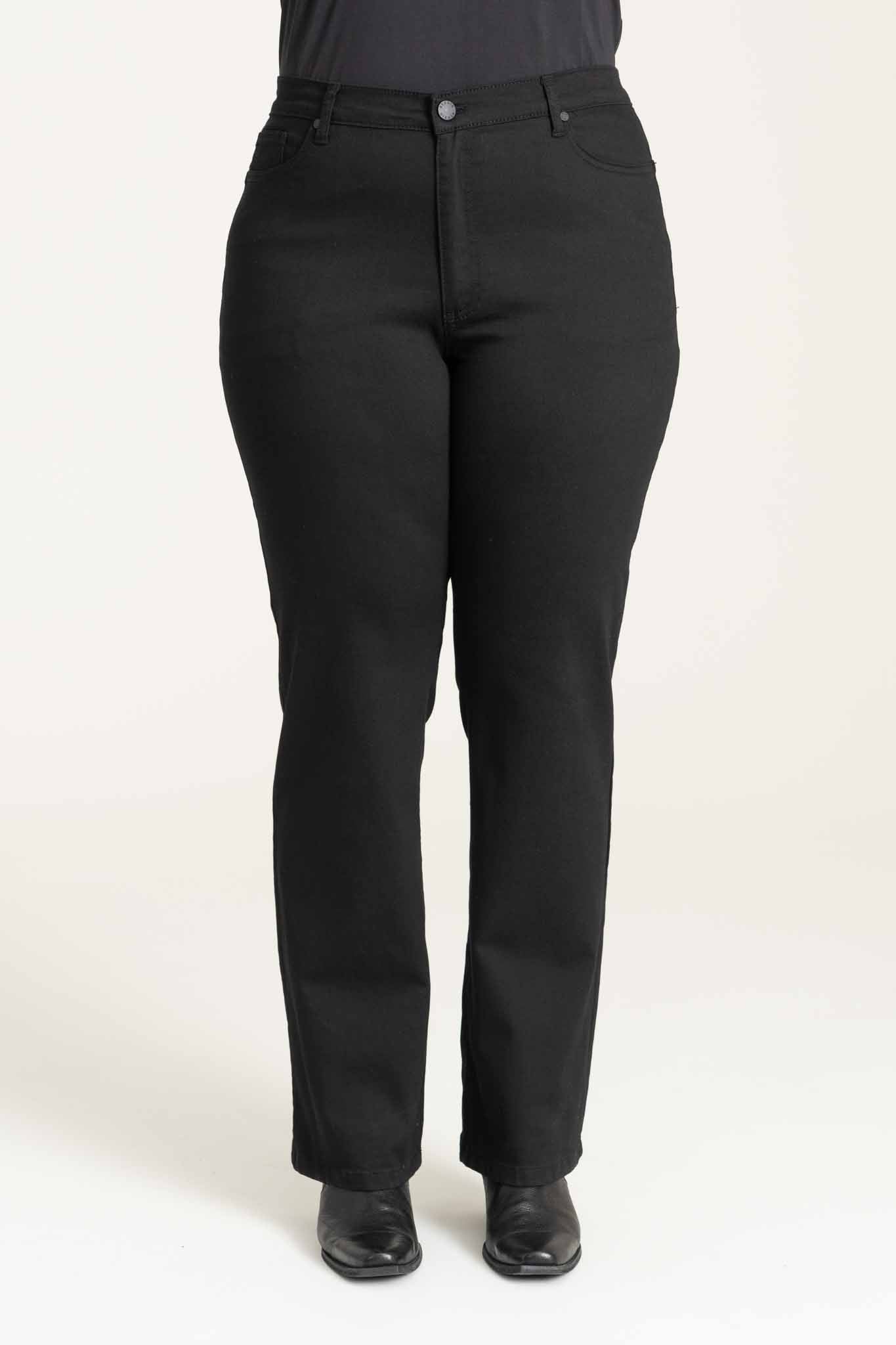 Studio Mørke grå bukser fra STUDIO CLOTHING med bootcut Trousers Black
