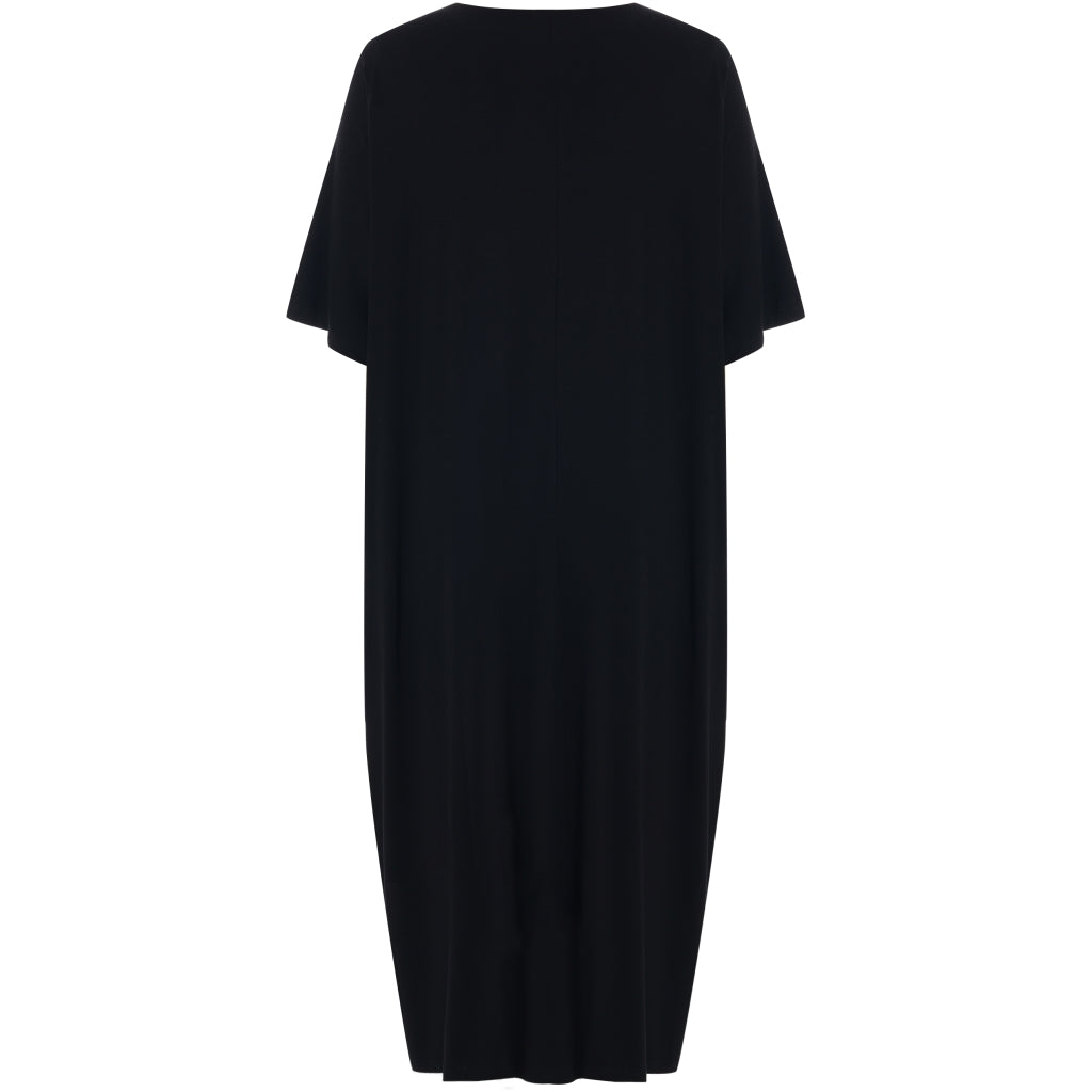 Gozzip Woman Pil Oversize Dress Dress Black