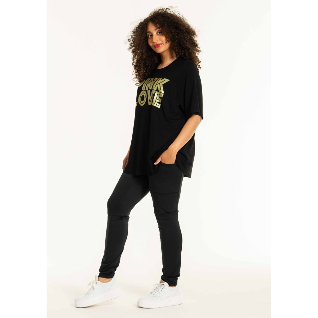 Studio SBella T-Shirt with print T-Shirt Black