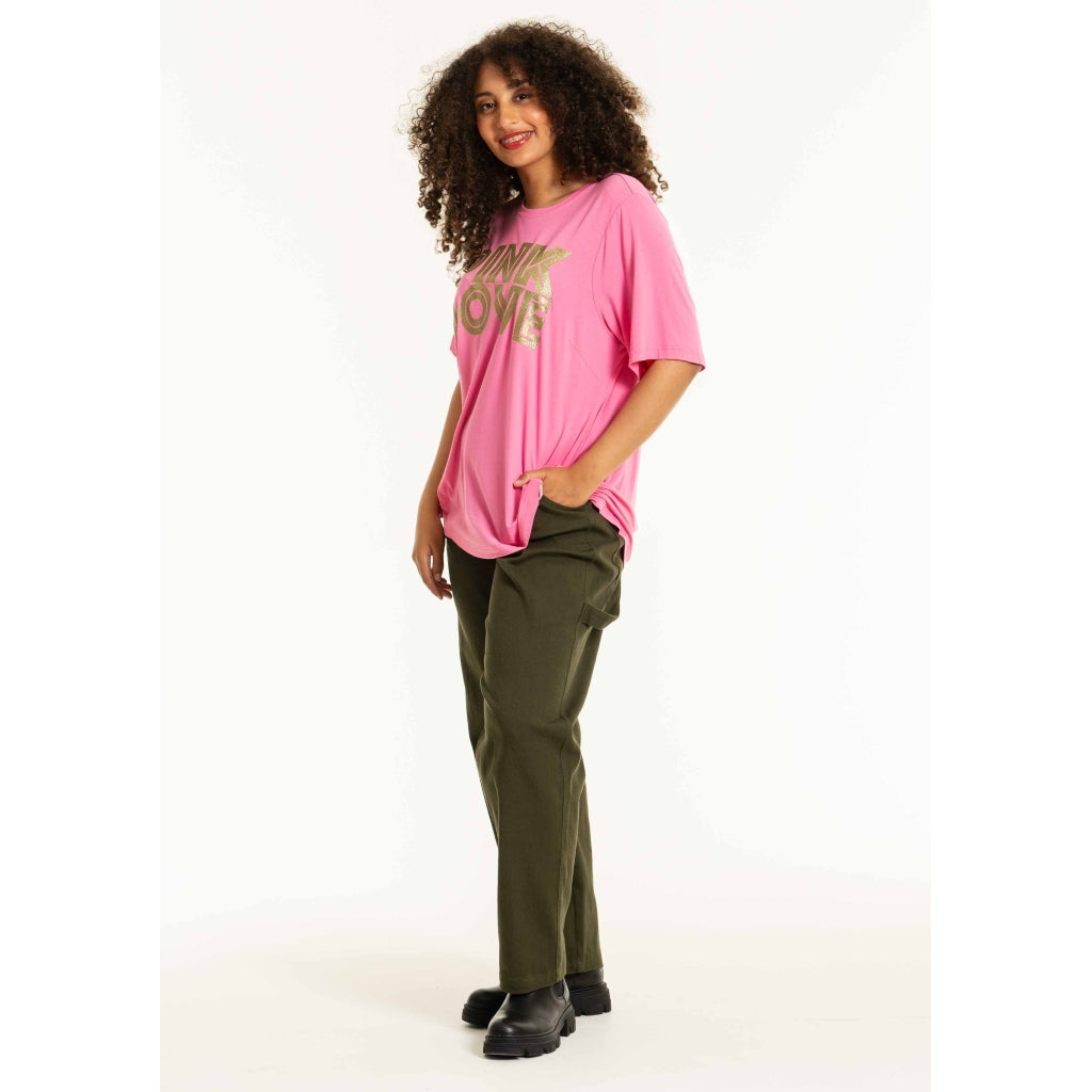 Studio SBella T-Shirt with print T-Shirt Pink