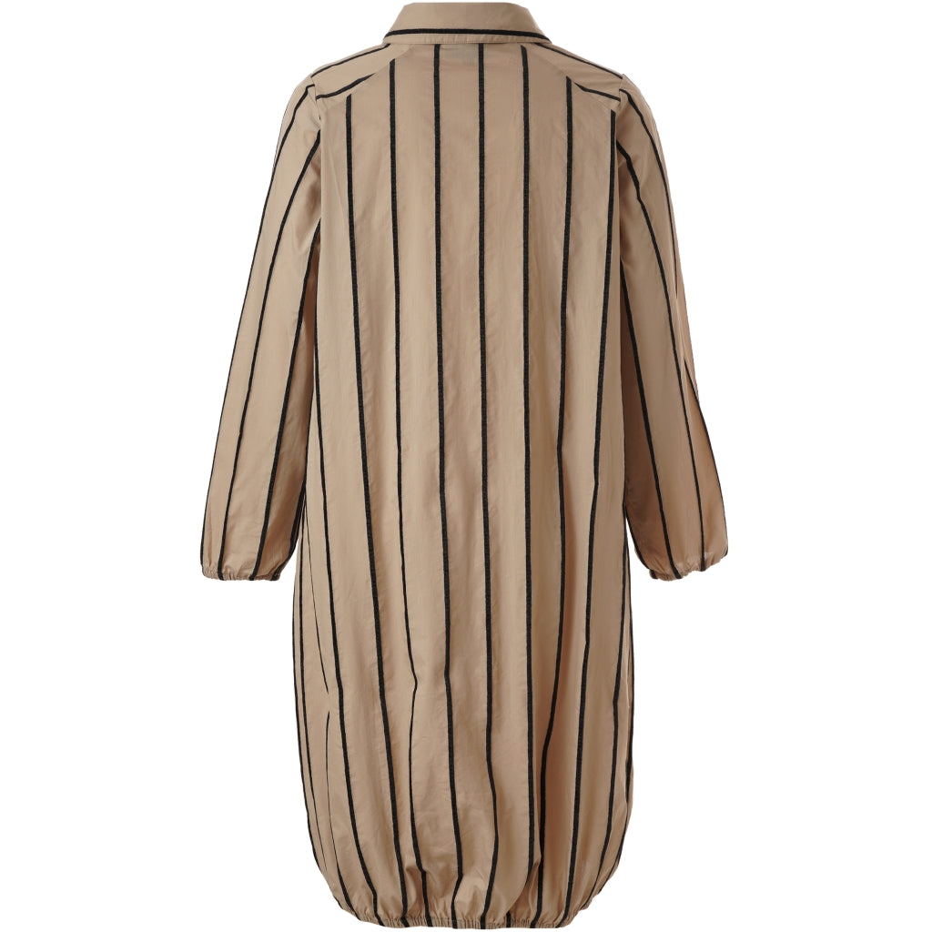 Studio SGunn Long shirt Long shirt Camel with black stripe