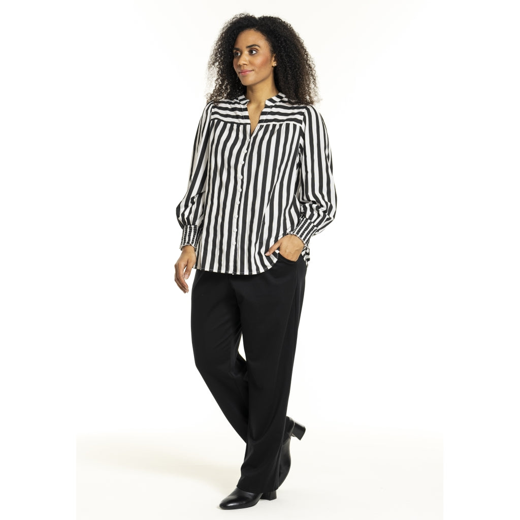 Studio SIrka striped shirt Shirt Black/White stripe