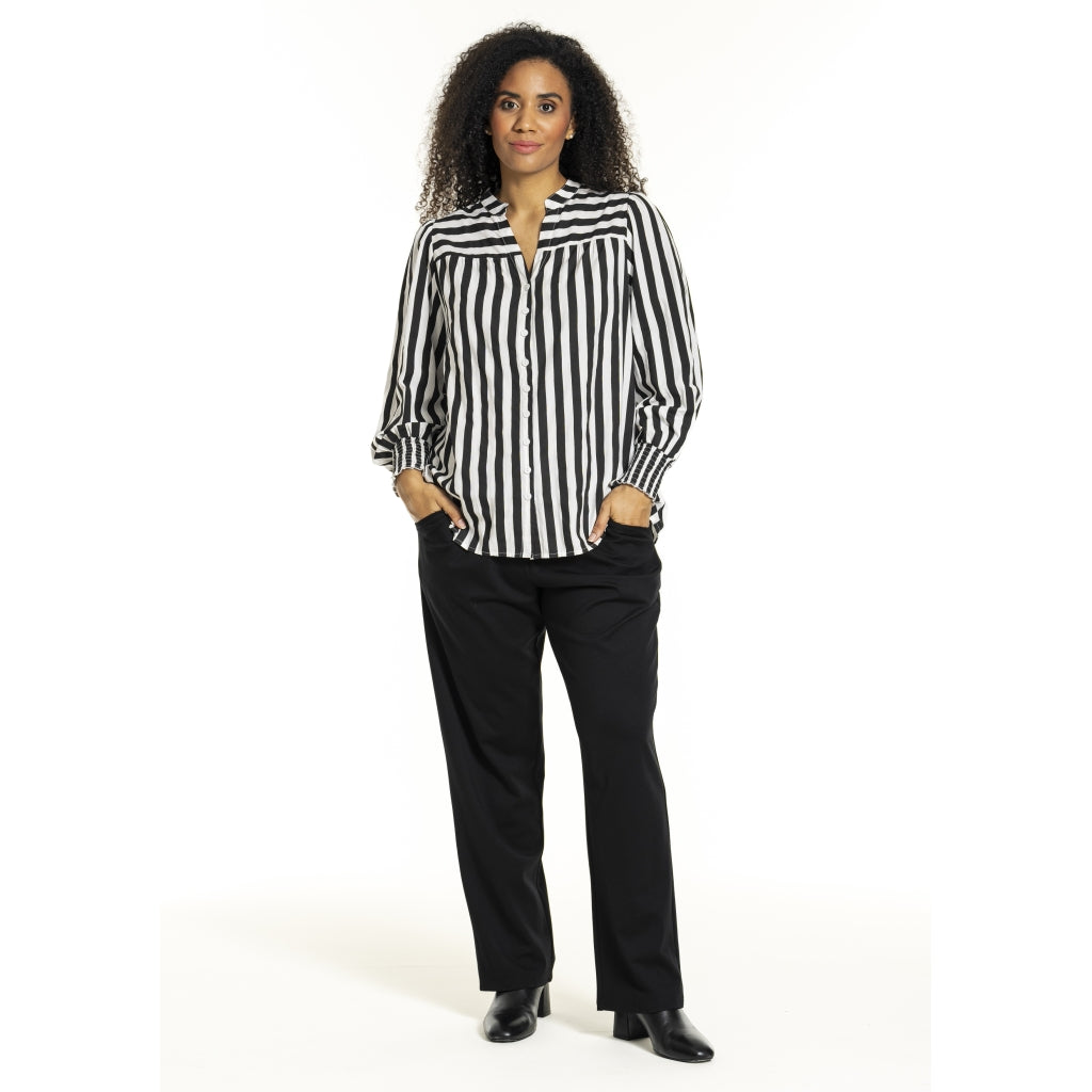 Studio SIrka striped shirt Shirt Black/White stripe