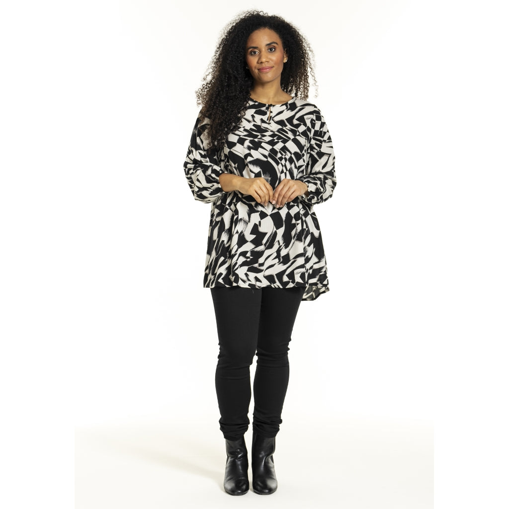 Studio SYvonne Tunic Tunic Black white mix