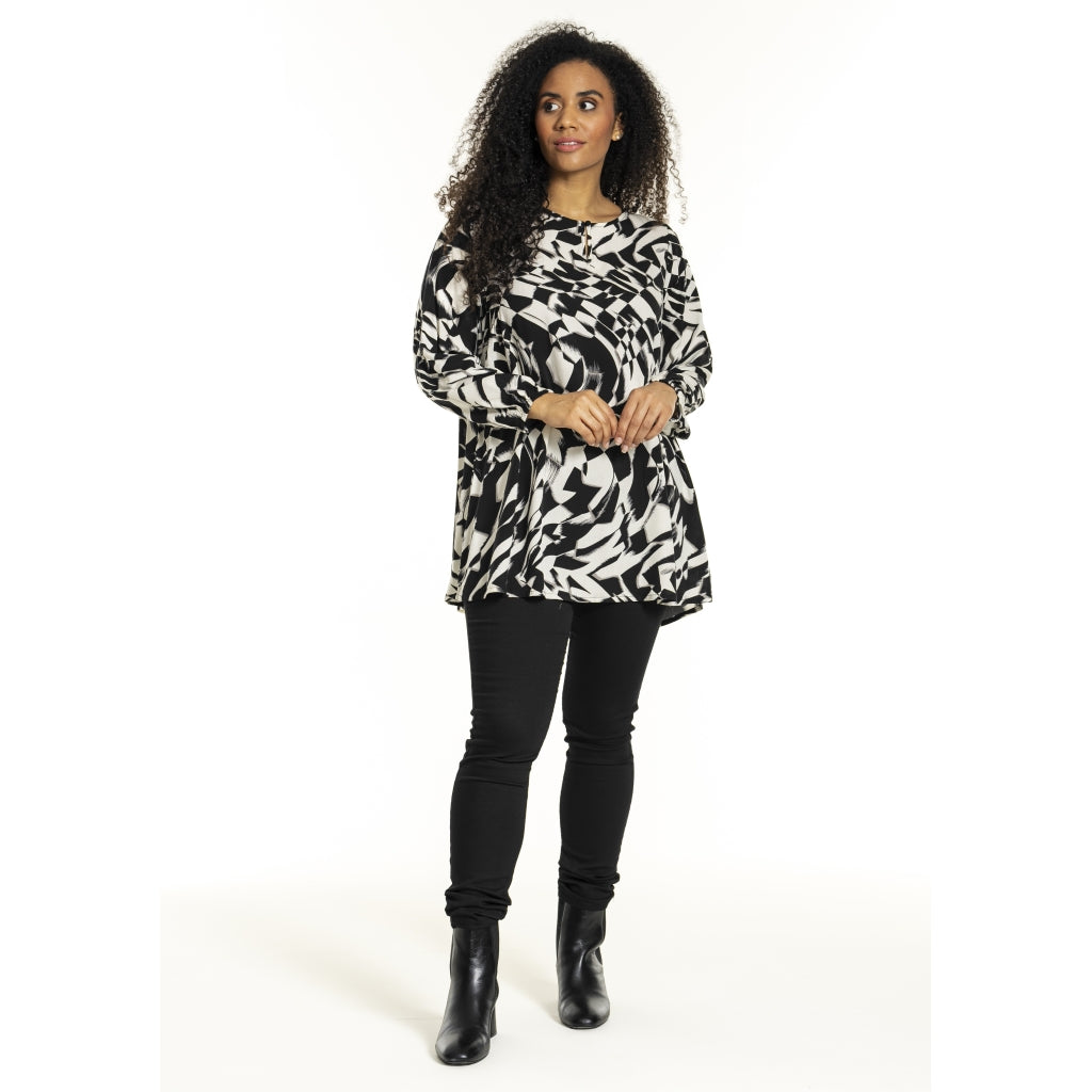 Studio SYvonne Tunic Tunic Black white mix