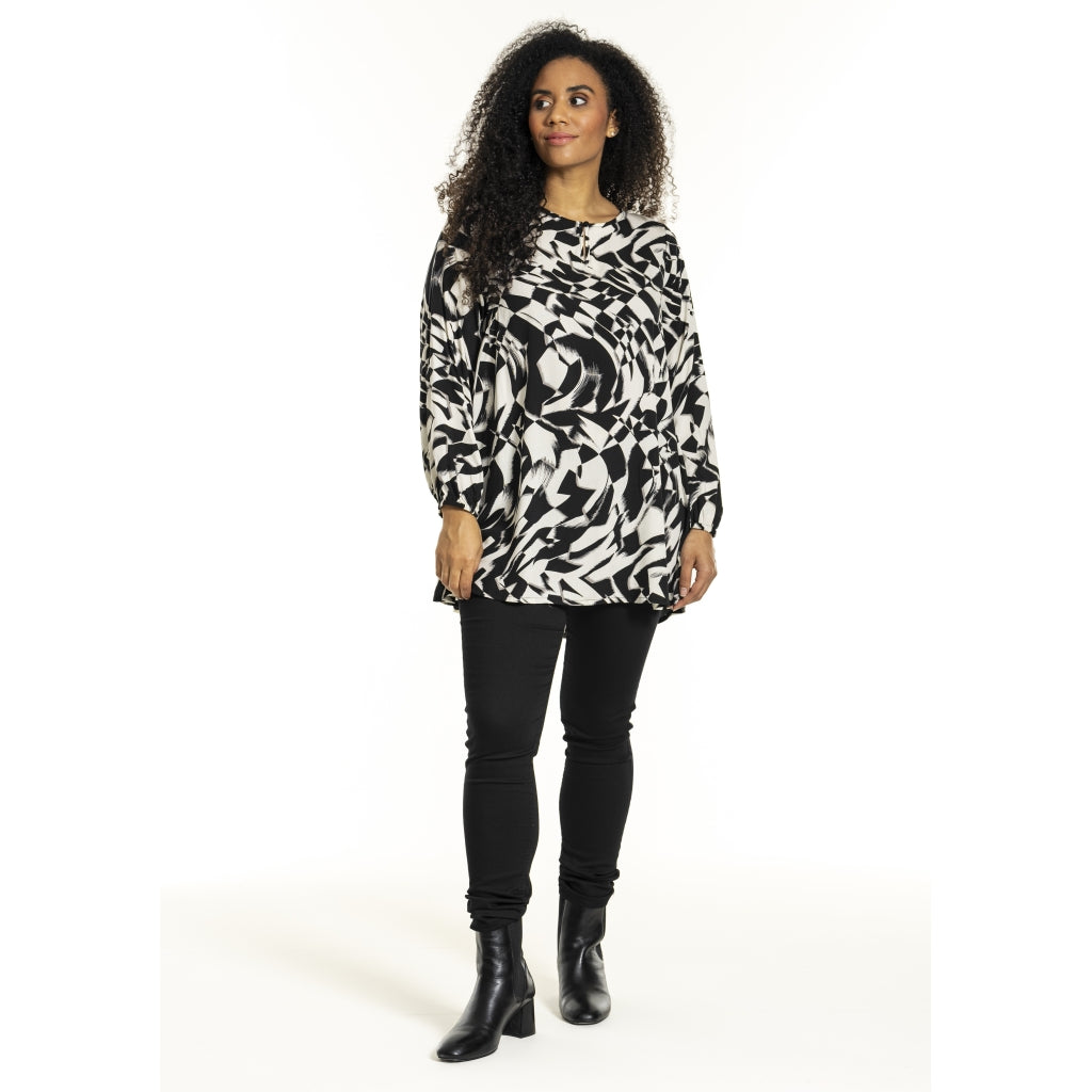 Studio SYvonne Tunic Tunic Black white mix