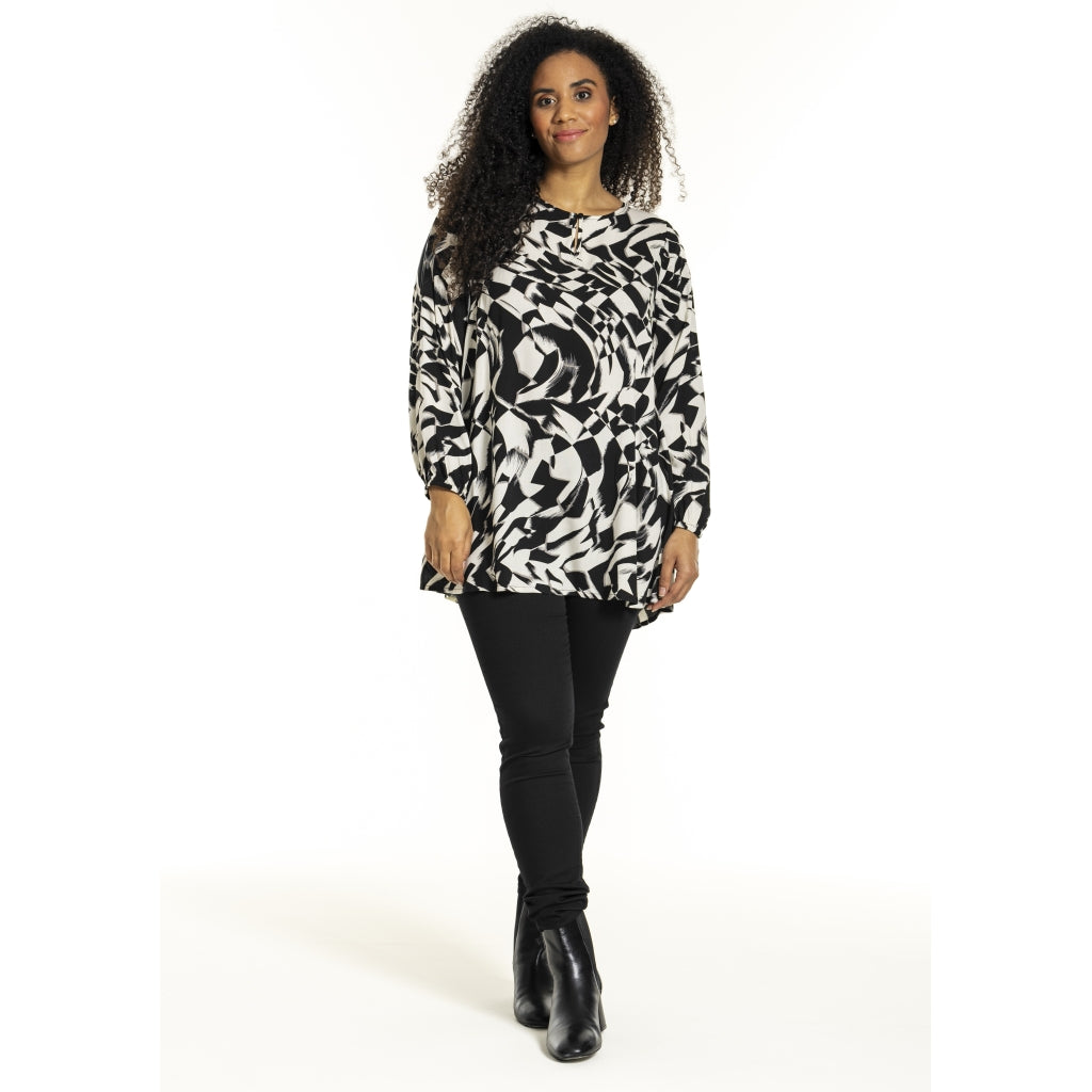 Studio SYvonne Tunic Tunic Black white mix