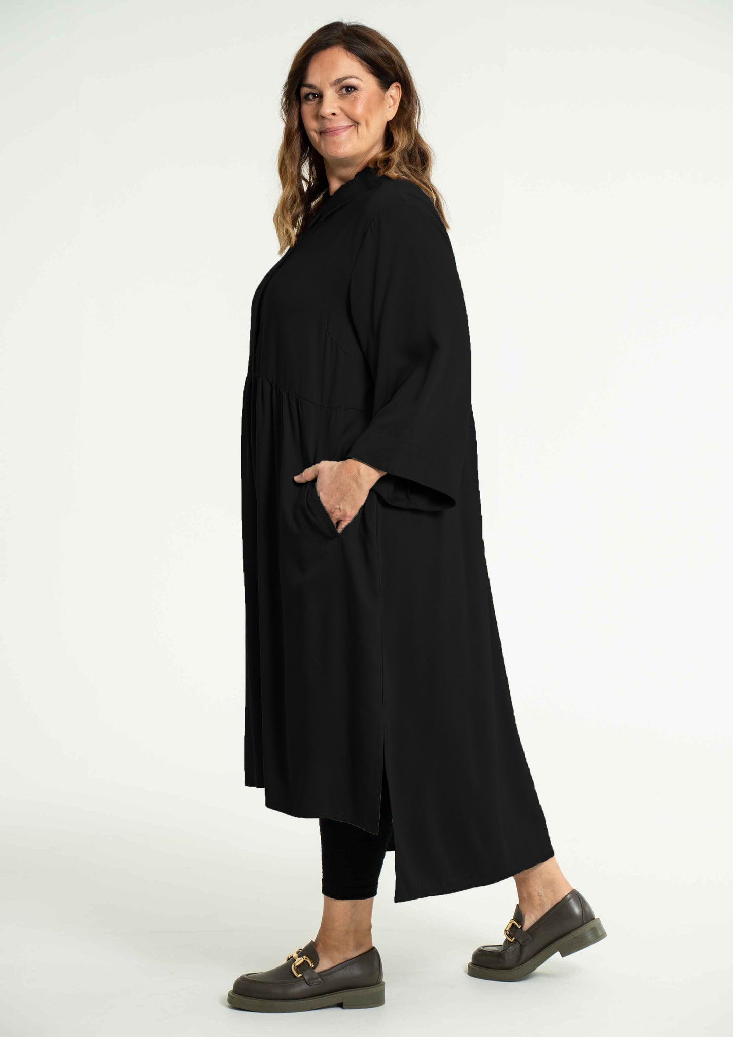 Gozzip Woman Susanne Dress Dress Black
