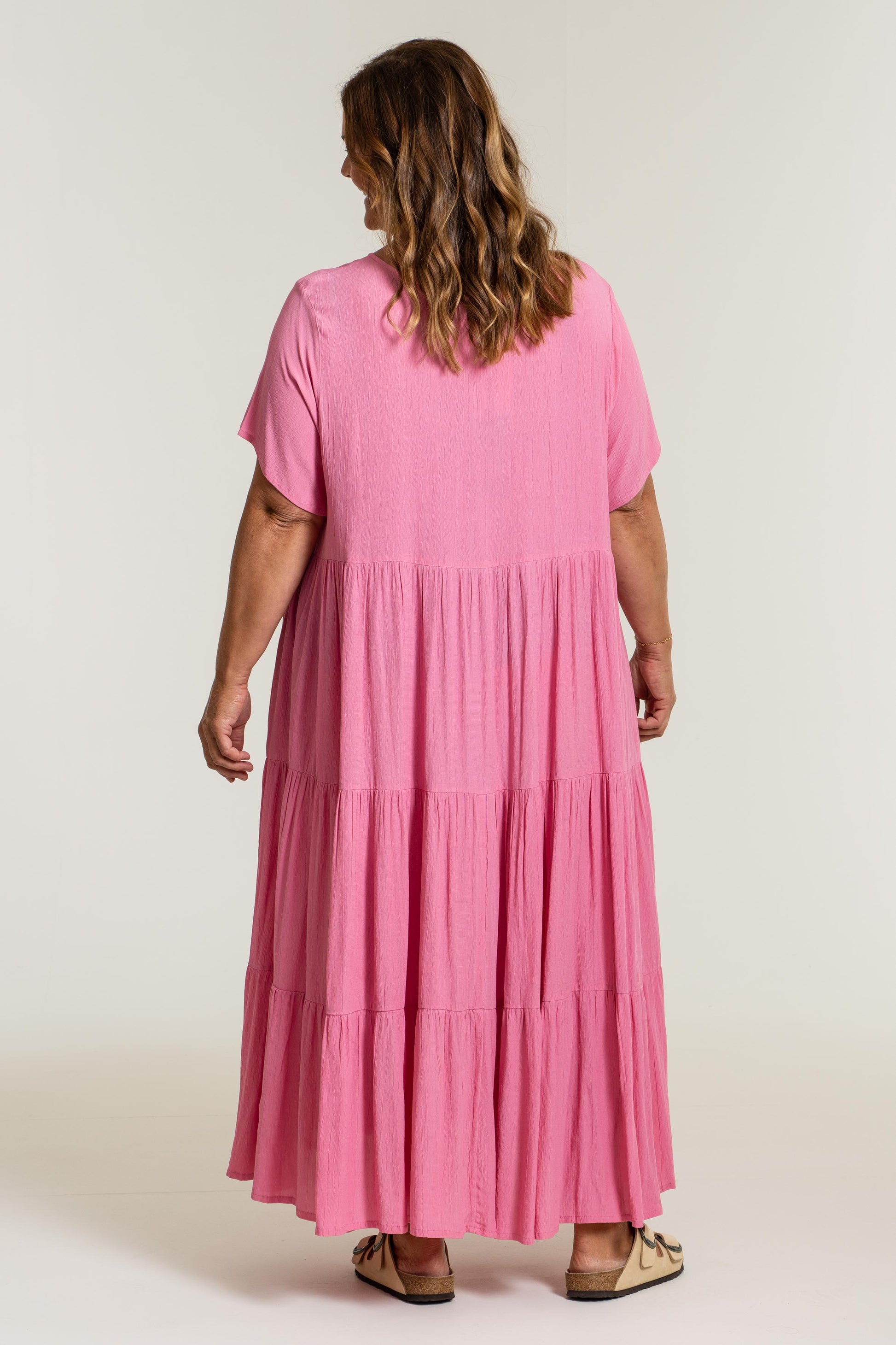 Gozzip Woman Sussie Long Dress - FLERE FARVER Long Dress Candy