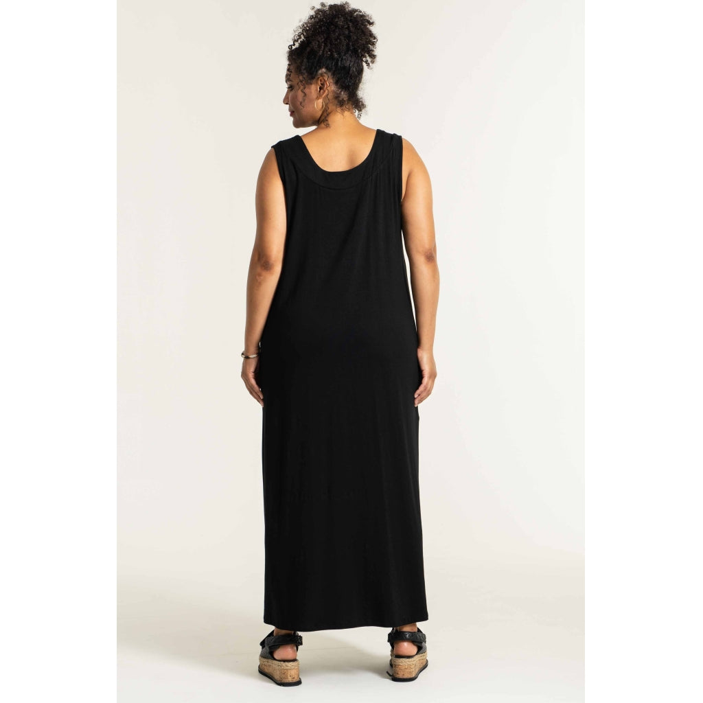Studio Adelena Dress Dress Black with Multi colour